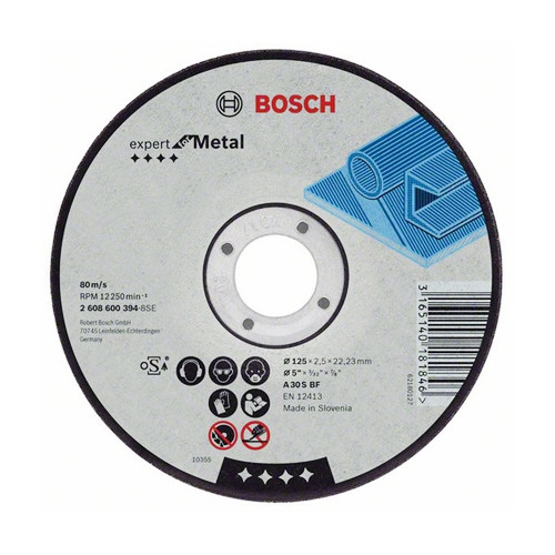 Диск отрезной по камню 115x2,5х22 мм Bosch Expert for Stone